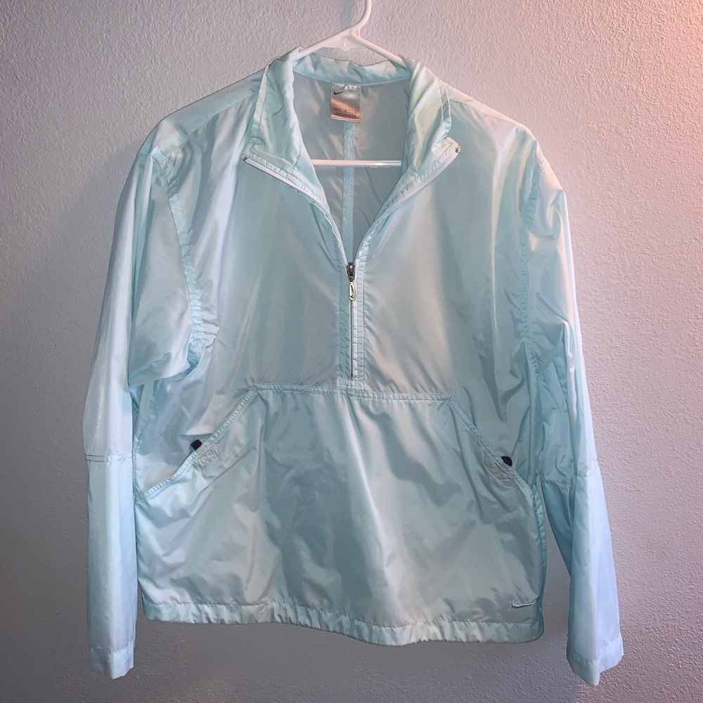 Nike pull over rain jacket